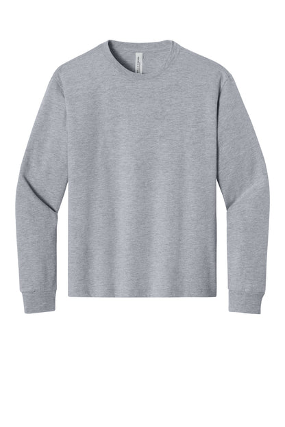 Bella+Canvas Youth 6-Ounce Heavyweight Long Sleeve Tee BC3511Y Athletic Heather