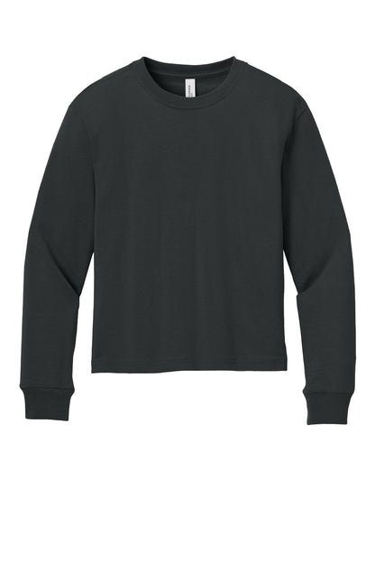 Bella+Canvas Youth 6-Ounce Heavyweight Long Sleeve Tee BC3511Y Dark Grey