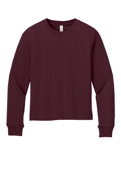 Bella+Canvas Youth 6-Ounce Heavyweight Long Sleeve Tee BC3511Y Maroon