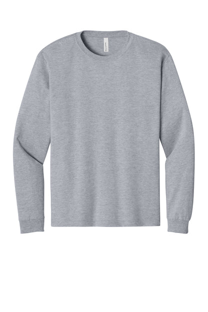 Bella+Canvas Unisex 6-Ounce Heavyweight Long Sleeve Tee BC3511 Athletic Heather