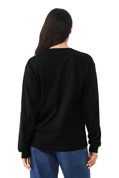 Bella+Canvas Unisex 6-Ounce Heavyweight Long Sleeve Tee BC3511 Black