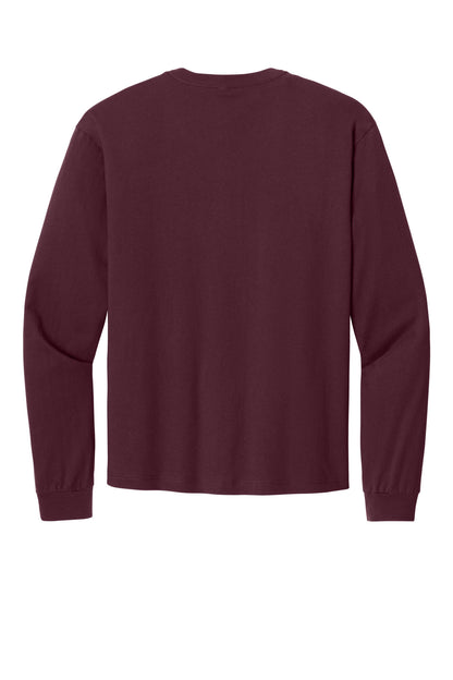 Bella+Canvas Unisex 6-Ounce Heavyweight Long Sleeve Tee BC3511 Maroon