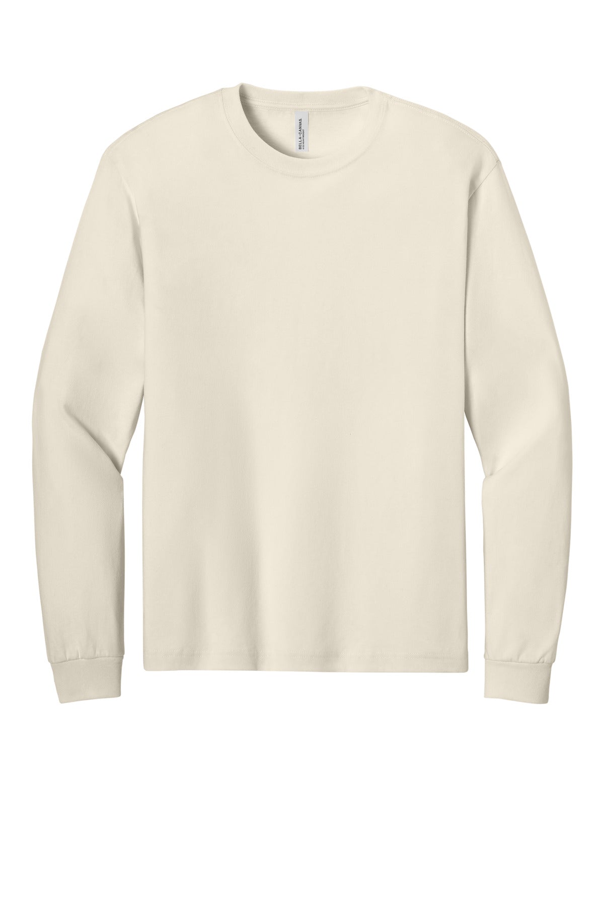 Bella+Canvas Unisex 6-Ounce Heavyweight Long Sleeve Tee BC3511 Natural