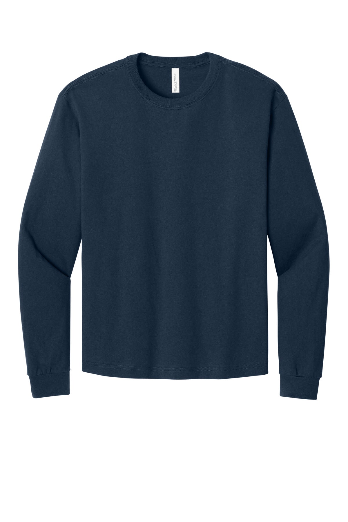 Bella+Canvas Unisex 6-Ounce Heavyweight Long Sleeve Tee BC3511 Navy