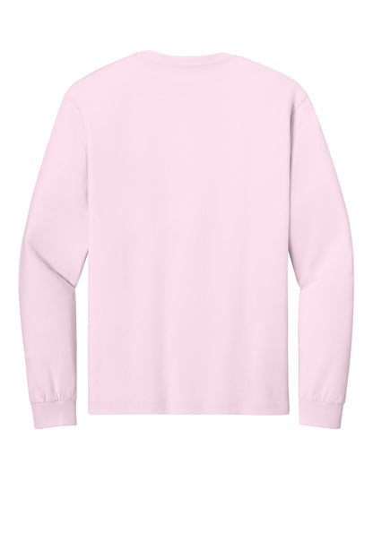Bella+Canvas Unisex 6-Ounce Heavyweight Long Sleeve Tee BC3511 Soft Pink