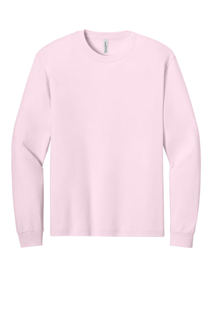 Bella+Canvas Unisex 6-Ounce Heavyweight Long Sleeve Tee BC3511 Soft Pink