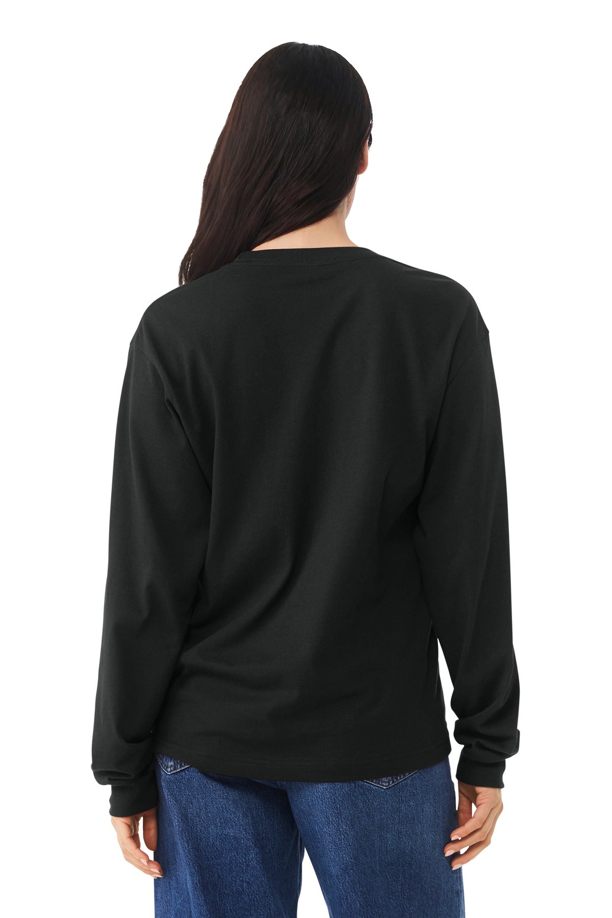 Bella+Canvas Unisex 6-Ounce Heavyweight Long Sleeve Tee BC3511 Vintage Black