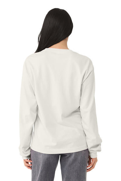 Bella+Canvas Unisex 6-Ounce Heavyweight Long Sleeve Tee BC3511 Vintage White