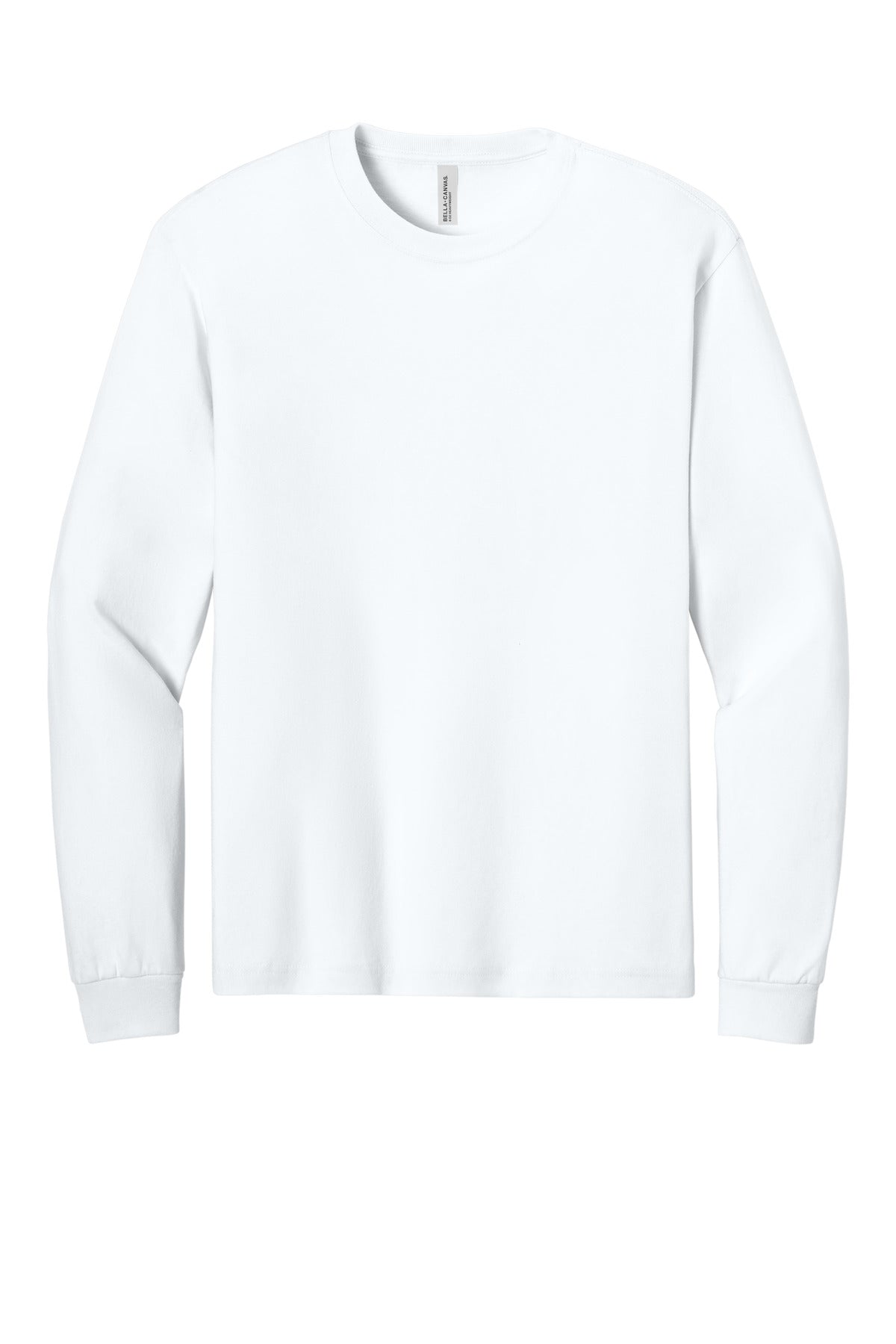 Bella+Canvas Unisex 6-Ounce Heavyweight Long Sleeve Tee BC3511 White