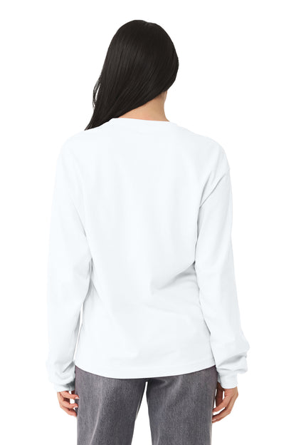 Bella+Canvas Unisex 6-Ounce Heavyweight Long Sleeve Tee BC3511 White