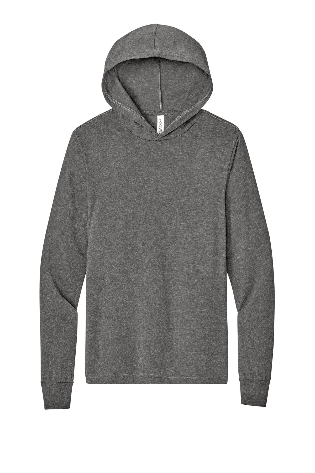 Bella+Canvas Unisex Jersey Long Sleeve Hoodie BC3512 image 3