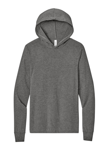 Bella+Canvas Unisex Jersey Long Sleeve Hoodie BC3512 image 3
