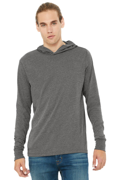 Bella+Canvas Unisex Jersey Long Sleeve Hoodie BC3512 image 1