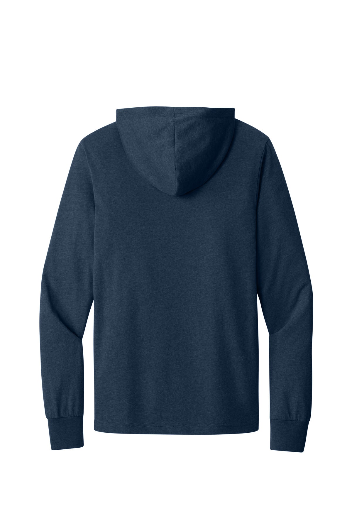 Bella+Canvas Unisex Jersey Long Sleeve Hoodie BC3512 Heather Navy