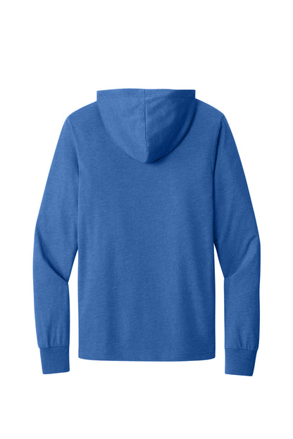 Bella+Canvas Unisex Jersey Long Sleeve Hoodie BC3512 Heather True Royal