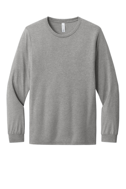 Bella+Canvas Unisex Triblend Long Sleeve Tee BC3513 Athletic Grey Triblend