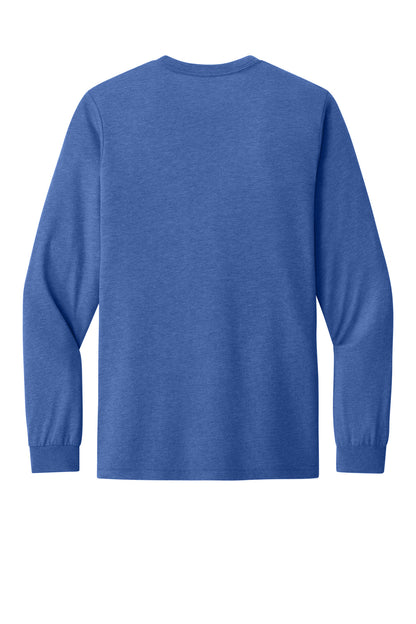 Bella+Canvas Unisex Triblend Long Sleeve Tee BC3513 Blue Triblend