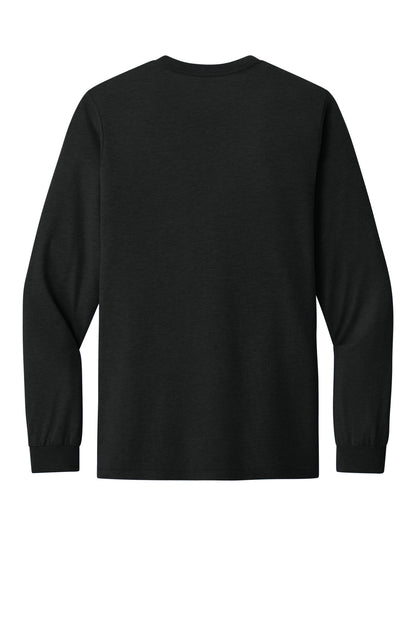 Bella+Canvas Unisex Triblend Long Sleeve Tee BC3513 Charcoal-Black Triblend