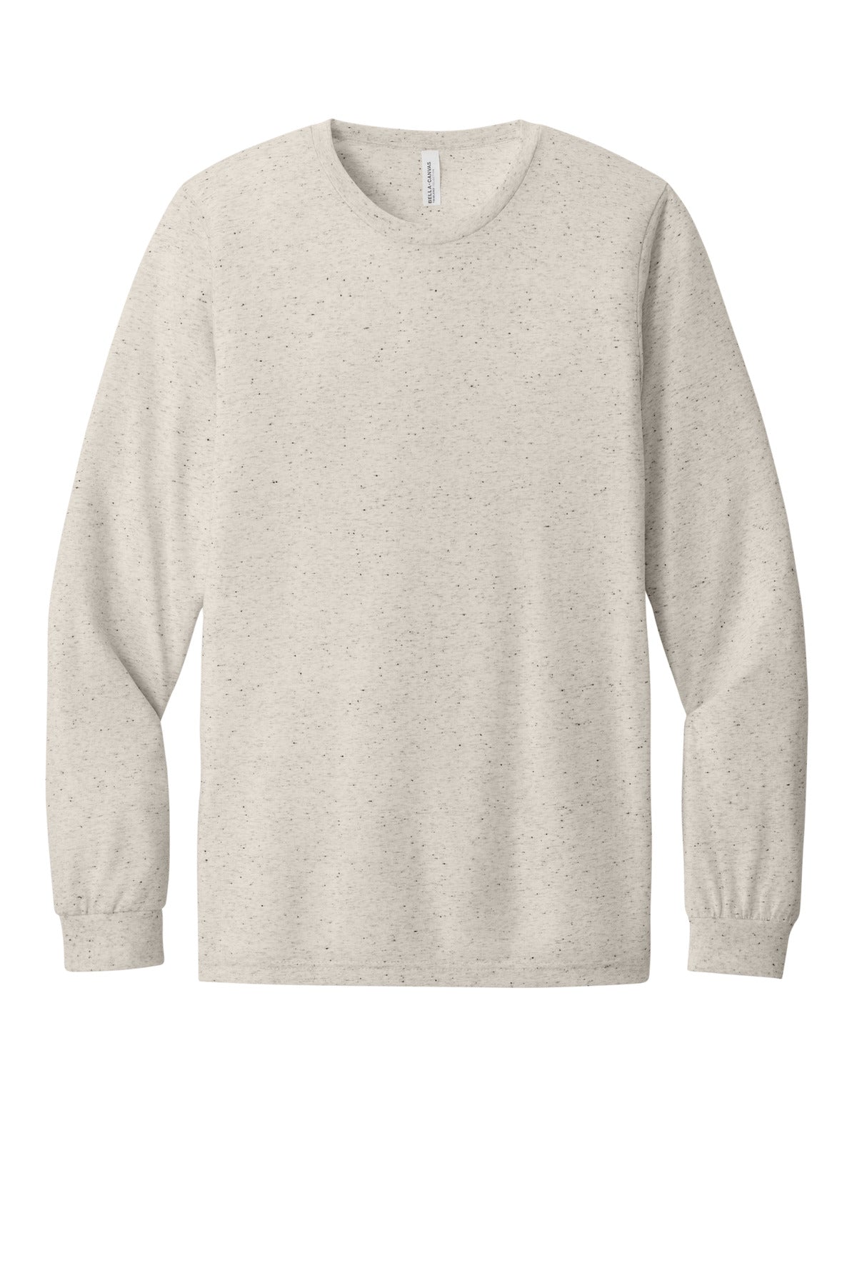 Bella+Canvas Unisex Triblend Long Sleeve Tee BC3513 Oatmeal Triblend