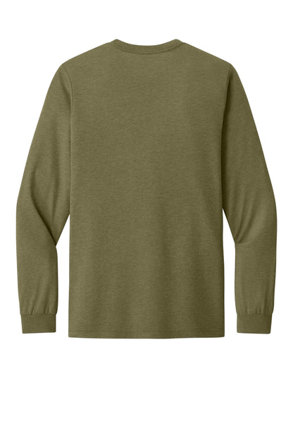Bella+Canvas Unisex Triblend Long Sleeve Tee BC3513 Olive Triblend