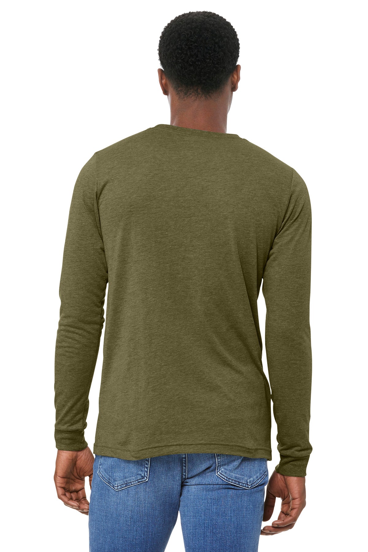 Bella+Canvas Unisex Triblend Long Sleeve Tee BC3513 image 2
