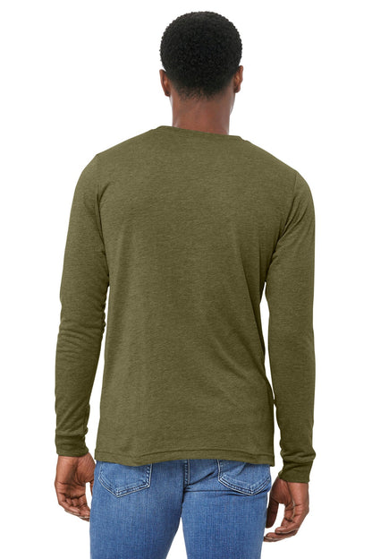 Bella+Canvas Unisex Triblend Long Sleeve Tee BC3513 image 2