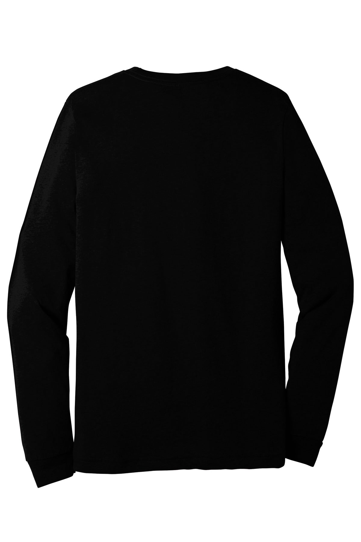 BELLA+CANVAS Unisex Triblend Long Sleeve Tee BC3513 Solid Black Triblend