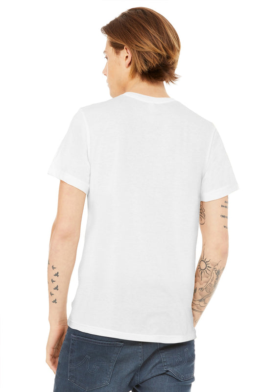 Bella+Canvas Unisex Poly-Cotton Short Sleeve Tee BC3650 White