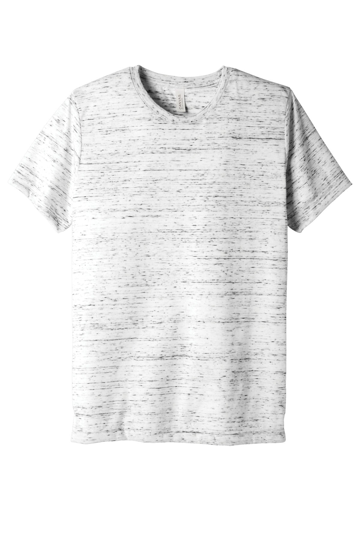 Bella+Canvas Unisex Poly-Cotton Short Sleeve Tee BC3650 White Marble