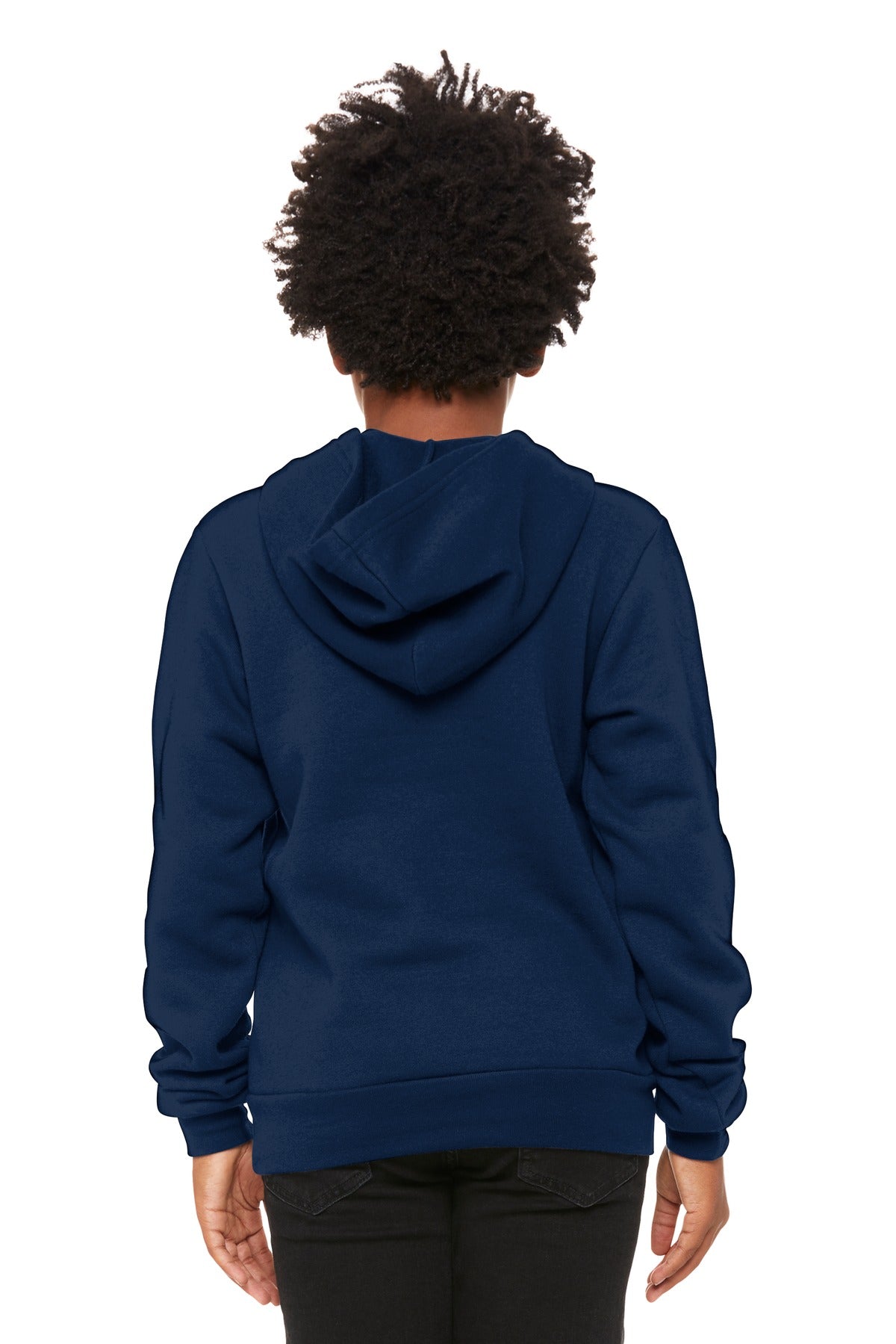 Bella+Canvas Youth Sponge Fleece Pullover Hoodie BC3719Y image 2