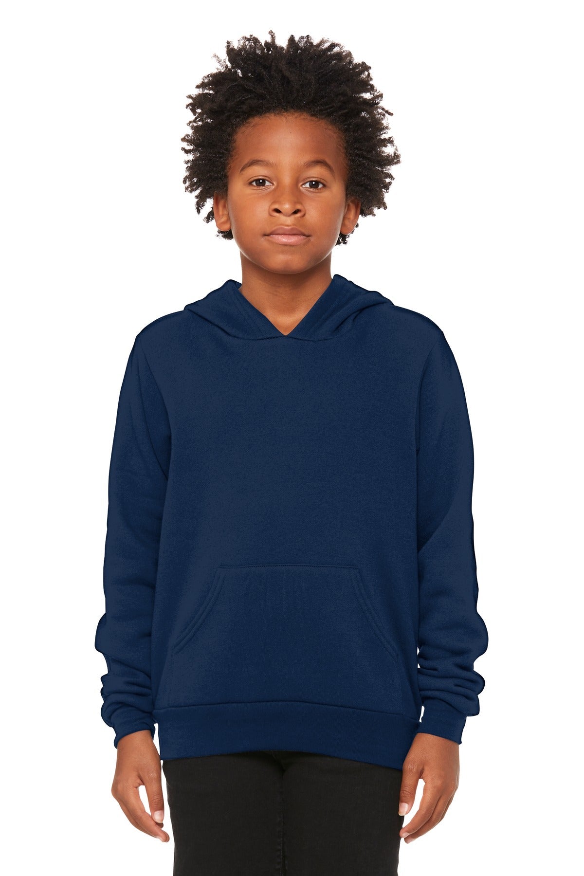 Bella+Canvas Youth Sponge Fleece Pullover Hoodie BC3719Y image 1