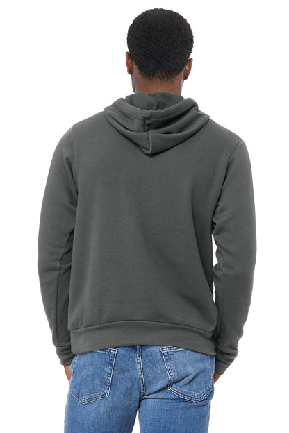 Bella+Canvas Unisex Sponge Fleece Pullover Hoodie BC3719 Asphalt