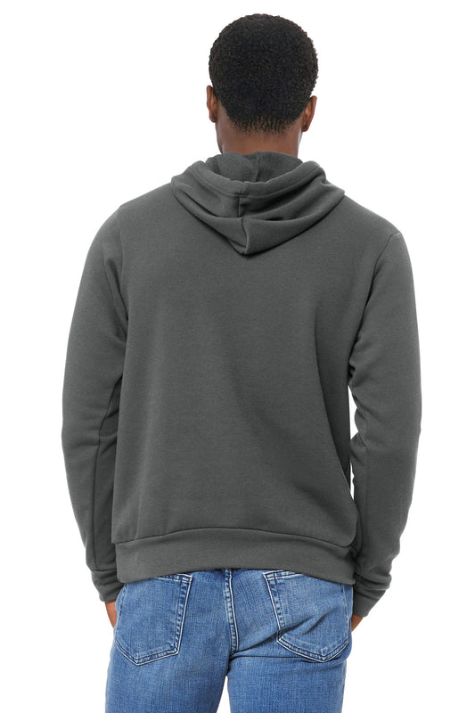 Bella+Canvas Unisex Sponge Fleece Pullover Hoodie BC3719 Asphalt