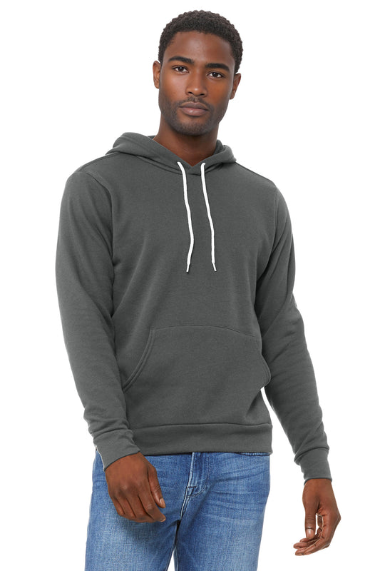 Bella+Canvas Unisex Sponge Fleece Pullover Hoodie BC3719 Asphalt