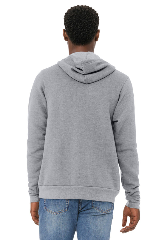 Bella+Canvas Unisex Sponge Fleece Pullover Hoodie BC3719 Athletic Heather
