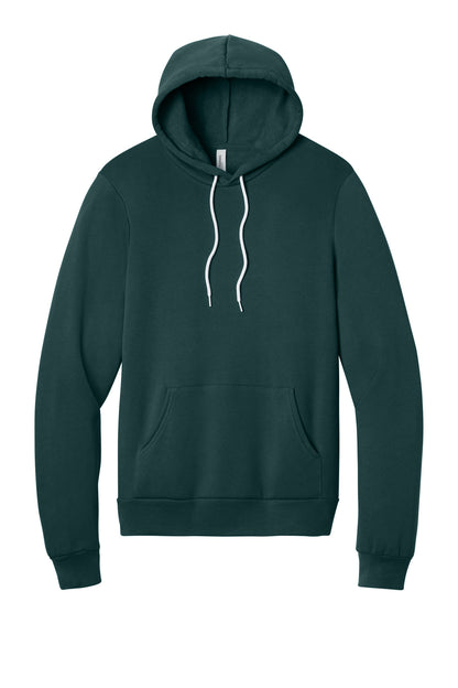 Bella+Canvas Unisex Sponge Fleece Pullover Hoodie BC3719 Atlantic