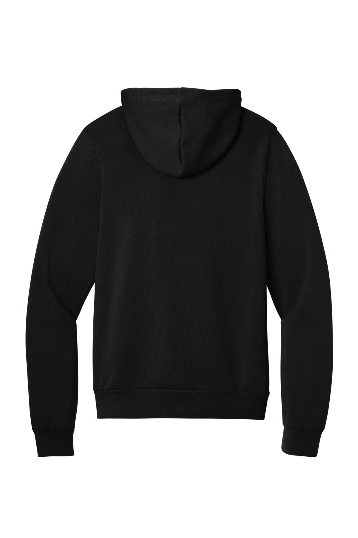Bella+Canvas Unisex Sponge Fleece Pullover Hoodie BC3719 Black