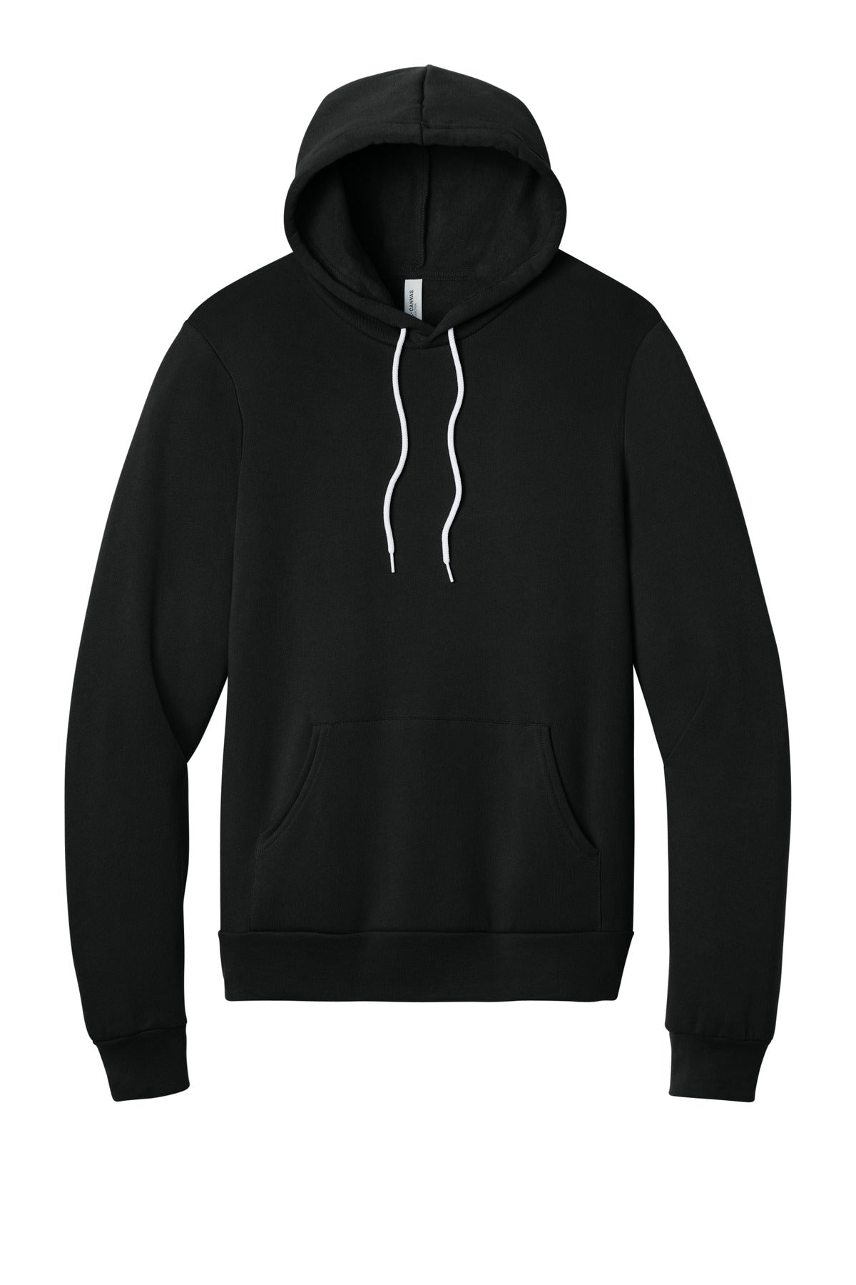 Bella+Canvas Unisex Sponge Fleece Pullover Hoodie BC3719 Black