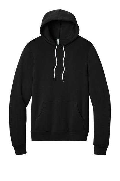 Bella+Canvas Unisex Sponge Fleece Pullover Hoodie BC3719 Black