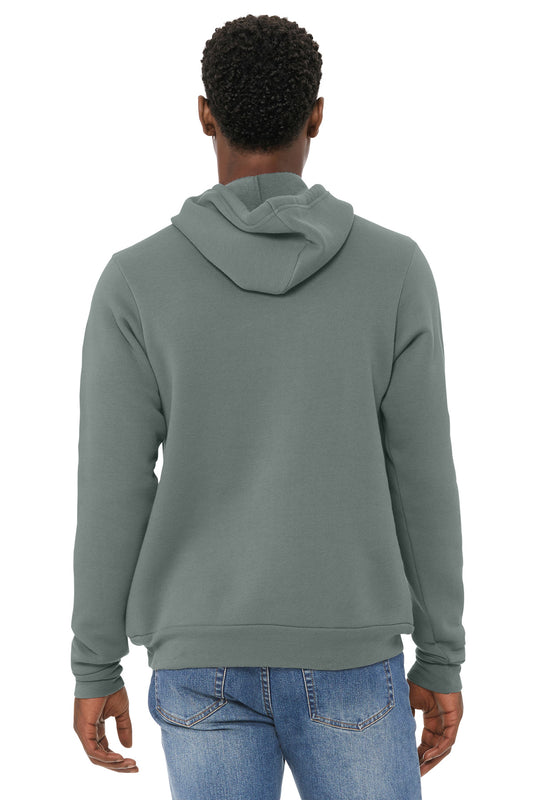 Bella+Canvas Unisex Sponge Fleece Pullover Hoodie BC3719 Blue Storm