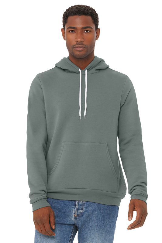 Bella+Canvas Unisex Sponge Fleece Pullover Hoodie BC3719 Blue Storm