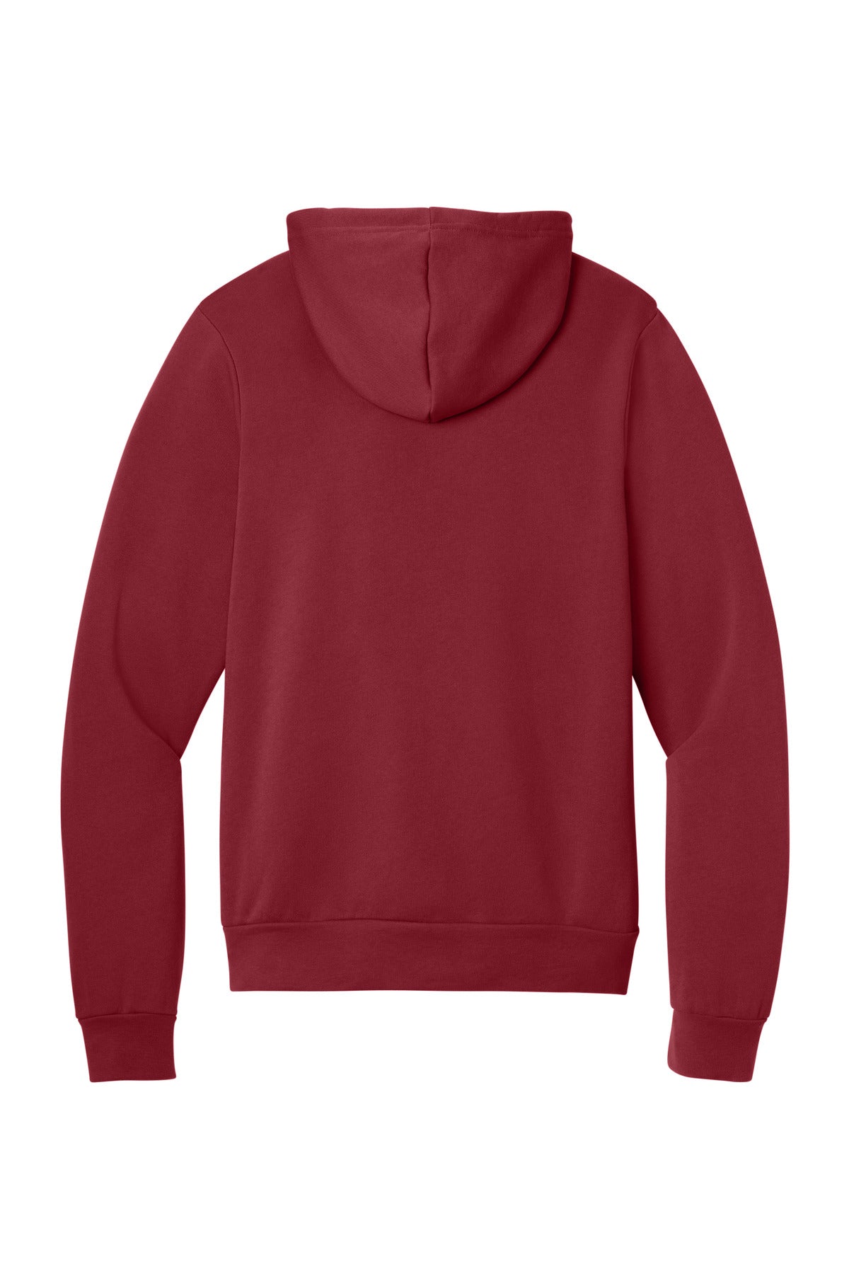 Bella+Canvas Unisex Sponge Fleece Pullover Hoodie BC3719 Cardinal