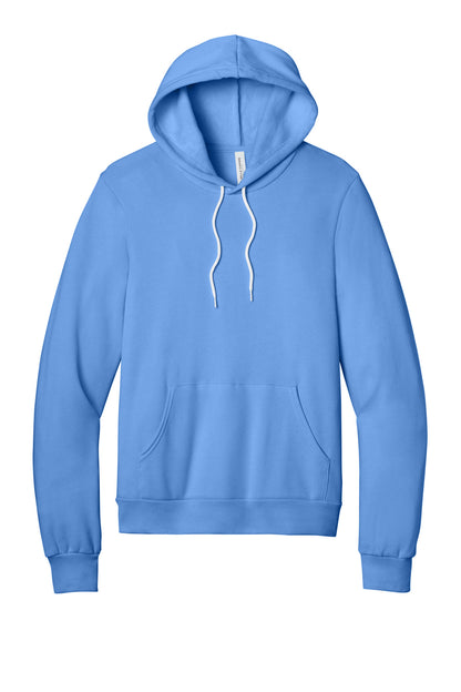 Bella+Canvas Unisex Sponge Fleece Pullover Hoodie BC3719 Carolina Blue