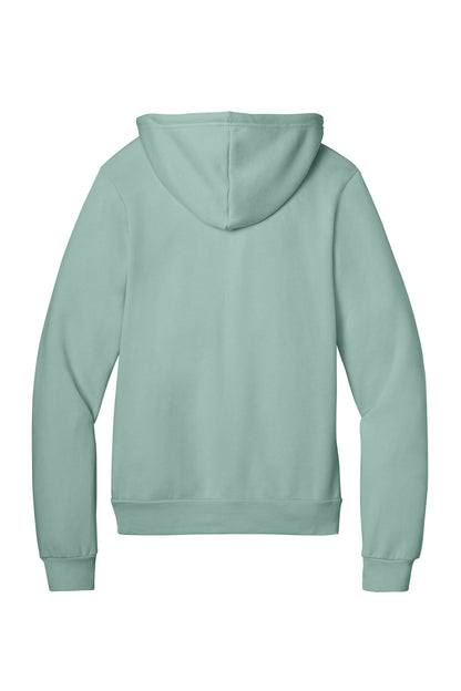 Bella+Canvas Unisex Sponge Fleece Pullover Hoodie BC3719 Dusty Blue