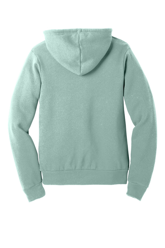 BELLA+CANVAS  Unisex Sponge Fleece Pullover Hoodie. BC3719 Dusty Blue