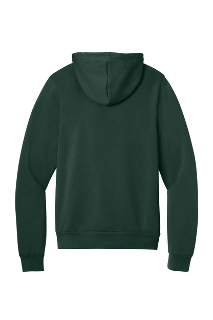 Bella+Canvas Unisex Sponge Fleece Pullover Hoodie BC3719 Forest