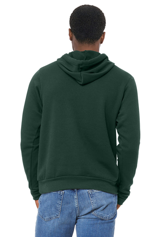 Bella+Canvas Unisex Sponge Fleece Pullover Hoodie BC3719 Forest