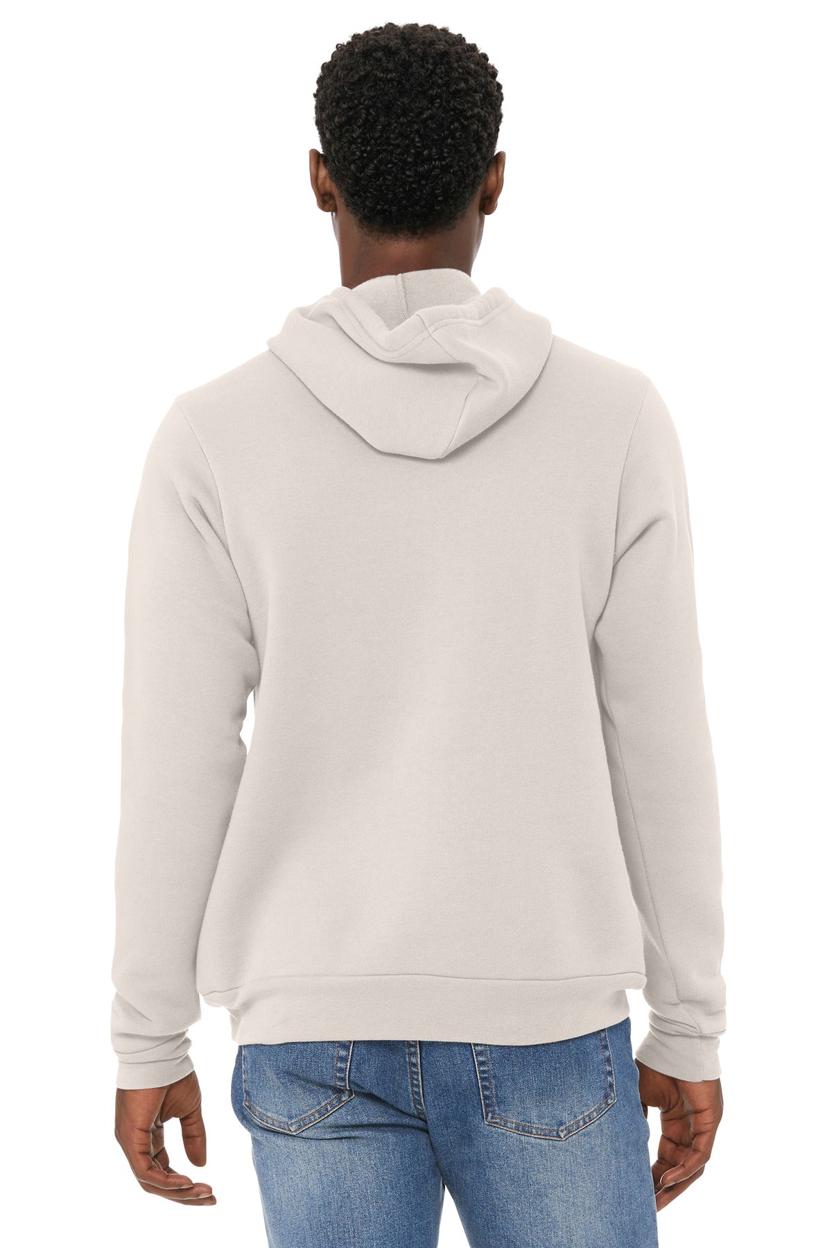 Bella+Canvas Unisex Sponge Fleece Pullover Hoodie BC3719 Heather Dust