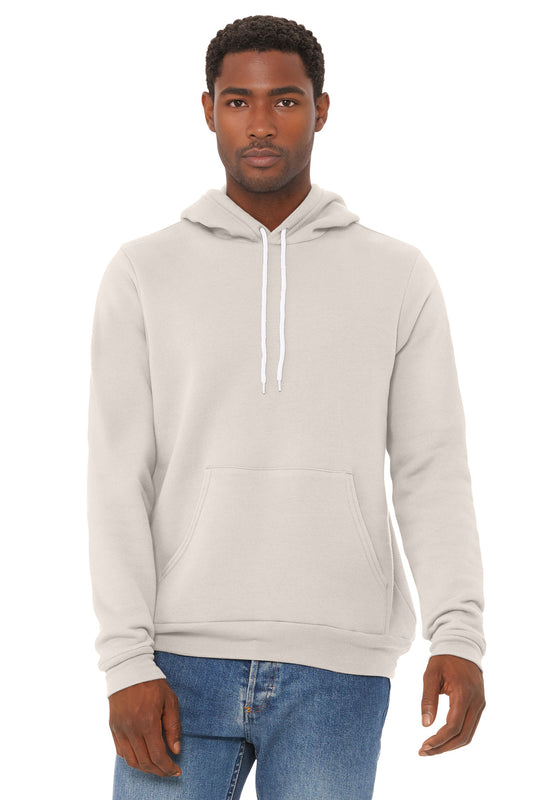 Bella+Canvas Unisex Sponge Fleece Pullover Hoodie BC3719 Heather Dust