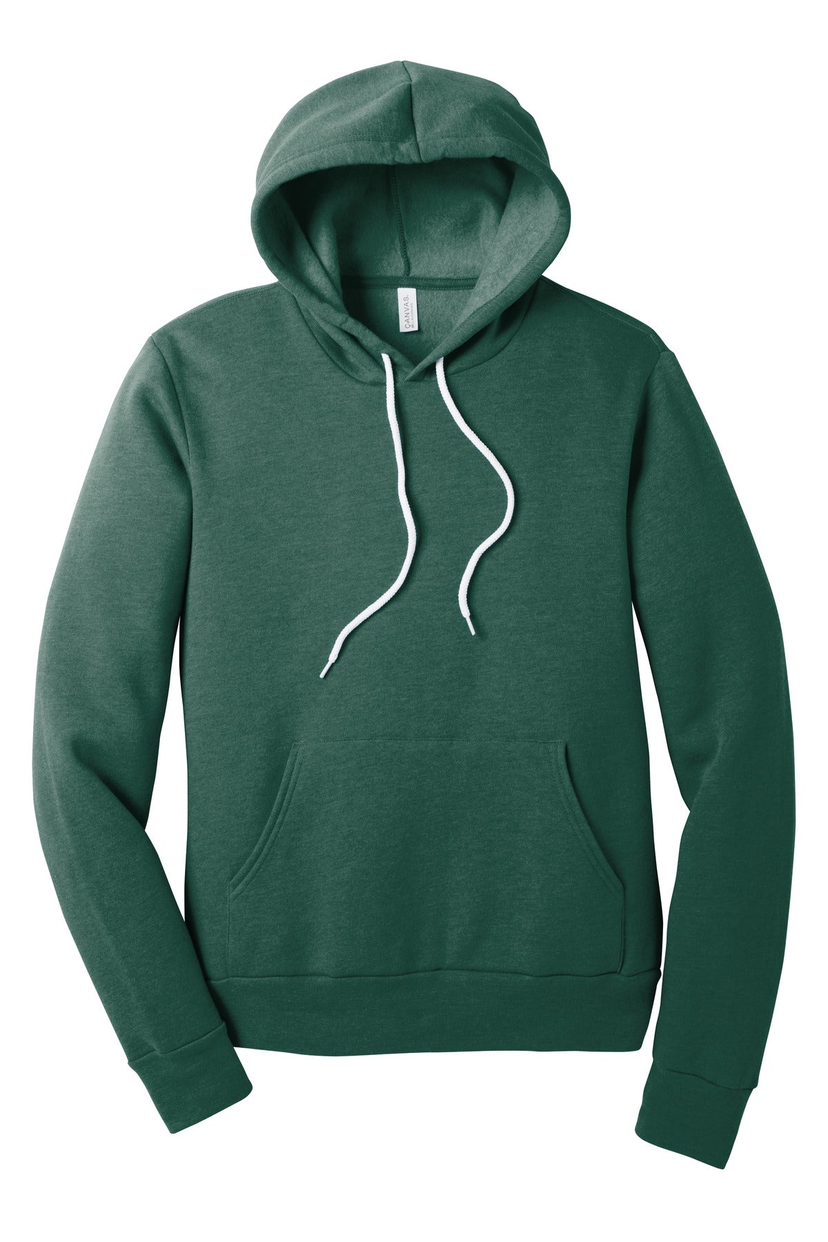 BELLA+CANVAS  Unisex Sponge Fleece Pullover Hoodie. BC3719 Heather Forest